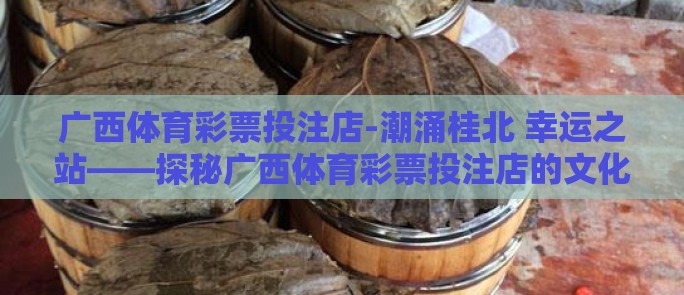 广西体育彩票投注店-潮涌桂北 幸运之站——探秘广西体育彩票投注店的文化与魅力