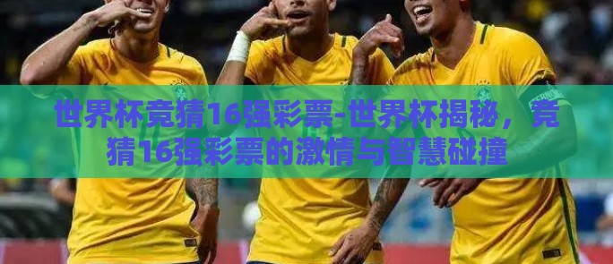 世界杯竞猜16强彩票-世界杯揭秘，竞猜16强彩票的激情与智慧碰撞
