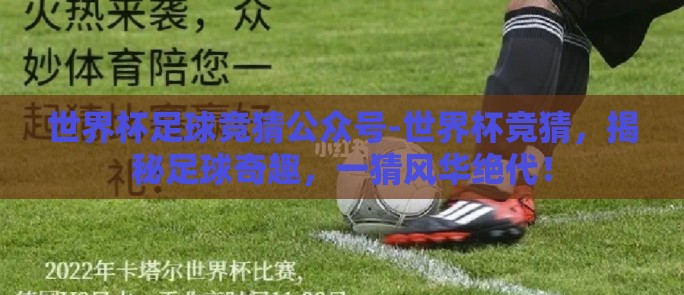 世界杯足球竞猜公众号-世界杯竞猜，揭秘足球奇趣，一猜风华绝代！