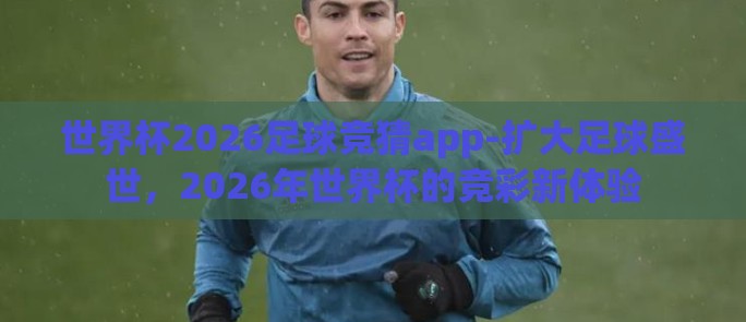 世界杯2026足球竞猜app-扩大足球盛世，2026年世界杯的竞彩新体验
