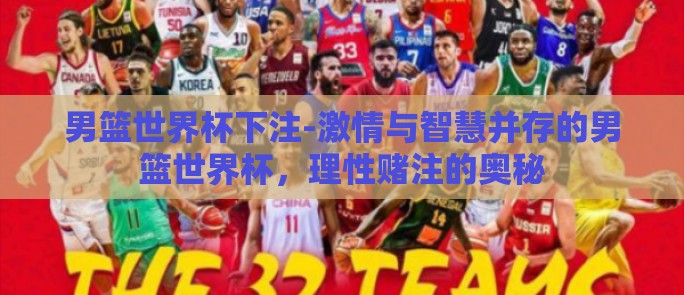 男篮世界杯下注-激情与智慧并存的男篮世界杯，理性赌注的奥秘