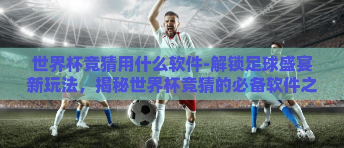 世界杯竞猜用什么软件-解锁足球盛宴新玩法，揭秘世界杯竞猜的必备软件之道